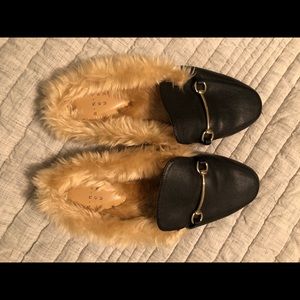 A New Day Rebe fur mules